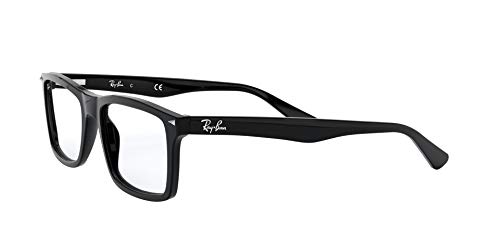 Ray-Ban 0rx 5287 2000 52 Monturas de gafas, Black, Hombre