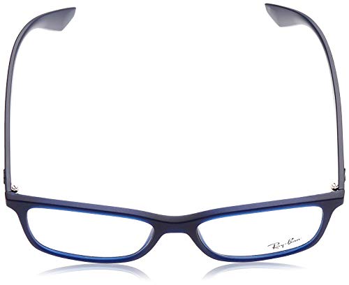 Ray-Ban 0rx 7047 5450 56 Monturas de gafas, Matte Trasp Blue, Hombre