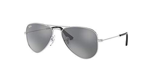 Ray Ban 9506S 212/6G Junior - Gafas de sol para niño, estructura color plata brillante