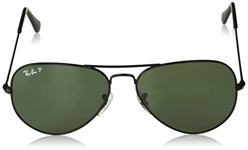 Ray-Ban- Gafas de Sol AVIATOR MOD, 002: Black, One Size