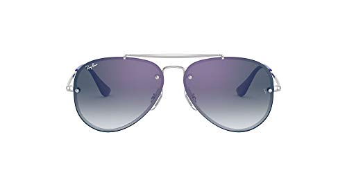 Ray-Ban JUNIOR 0RJ9548SN Gafas de Sol, Silver, 54 Unisex