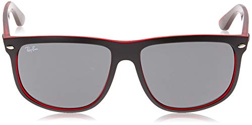 Ray-Ban Rb4147 Gafas de sol, Top Mat Black on Red Trasp, 59 para Hombre