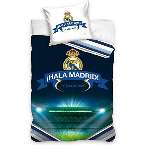 Real Madrid - Funda nórdica individual Hala Madrid