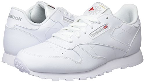 Reebok Classic Leather, Zapatillas de Running Niños, Blanco (White), 36.5 EU