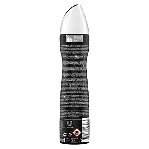 Rexona - Desodorante Antitranspirante Invisible Diamond 250 ml