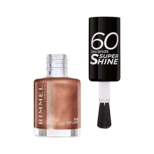 Rimmel London 60 Seconds Super Shine #709-Top Less 8 ml - 1 unidad