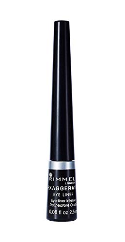 Rimmel London Exaggerate Automatic Waterproof Delineador de Ojos Retráctil, Tono 001 Negro 20 g