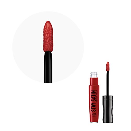 Rimmel London Stay Satin Liquid Lip Colour Pintalabios Tono 500 Redical (Gama Rojos) - 21 gr