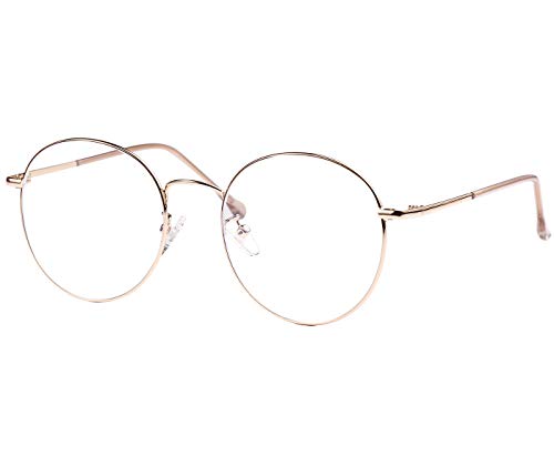 ROSA&ROSE Gafas para Ordenador Anti luz Azul - Gafas con Filtro de luz Azul bloqueo de luz azul Evita la Fatiga Ocular para Hombre y Mujer