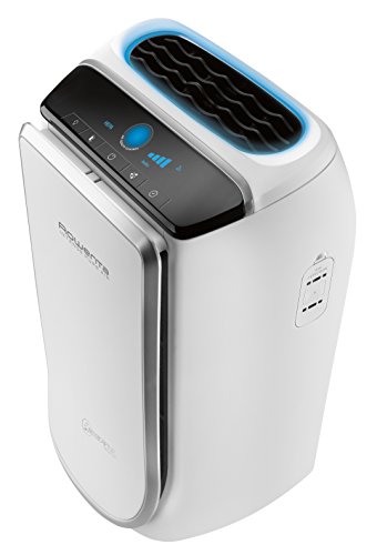 Rowenta PU4020 Intense Pure Air - Purificador de aire, hasta 60 m² con sensores del nivel de contaminación, 4 niveles de filtración y tecnología NanoCaptur para sustancias contaminantes, 45 dB