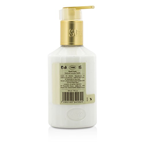 Sabon Hand Cream - Patchouli Lavender Vanilla (With Pump) 200ml