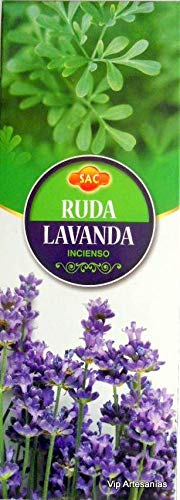 SAC Incienso Ruda y Lavanda 6 paquetes x 12 varillas