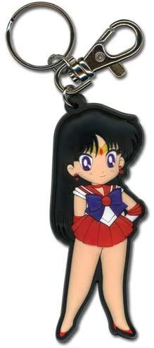 Sailormoon Sailor Mars SD PVC Llavero Pre-Order se envía PVC Llavero Llavero Colgante Bienes genuinos