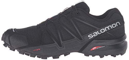 Salomon Speedcross 4 W, Zapatillas de Trail Running para Mujer, Negro (Black/Black/Black Metallic), 39 1/3 EU