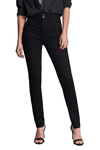 Salsa Vaqueros Diva Slim fit adelgazantes True Black