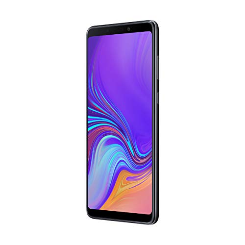 Samsung Galaxy A9, Smartphone (4G, Octa-Core, Ram de 6 GB, Memoria de 128 GB, 4 Cámaras de 24+5+10+8 MP), Bluetooth, Android, 6.3", Negro