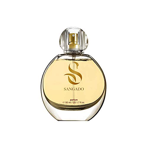 SANGADO Mademoiselle Dechamps Perfume para Mujeres, Larga Duración de 8-10 horas, Olor Lujoso, Oriental Floral, Francesas Finas, Extra Concentrado (Parfum), Spray de 50 ml, Un Gran Regalo Para Mujeres