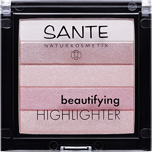 Sante Iluminador Polvo 5 Tonos 02 Rose Sante 200 g, 02 Rosa, 7