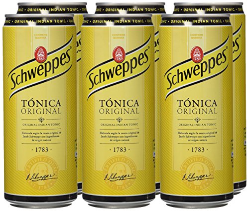 Schweppes Tónica - 6 latas