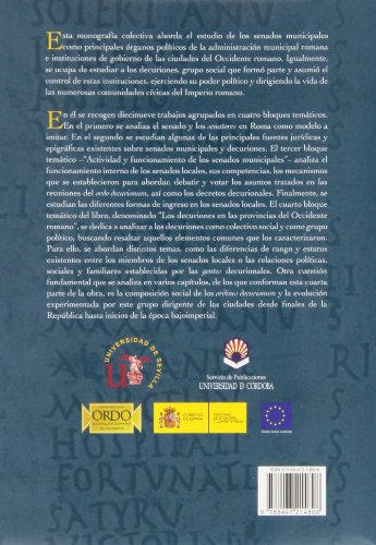 Senados municipales y decuriones en el occidente romano: 249 (Historia y Geografía)