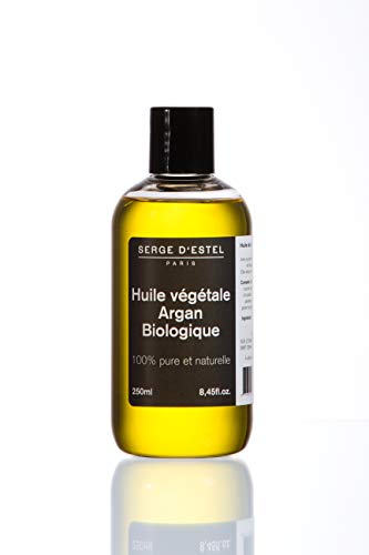 Serge D Estel Paris Aceite de Argán Organico 250ml. Aceite para Cabellos Secos y Pelos sin Brillos.