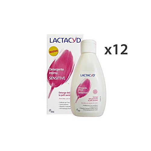 Set 12 LACTACYD Sap.intimo sensitive 200 ml. - Línea íntima