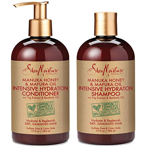 Shea Moisture Intensive Hydration Shampoo & Conditioner Set, 13 Fl Oz By Shea Moisture