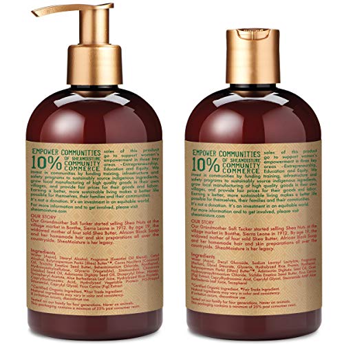 Shea Moisture Intensive Hydration Shampoo & Conditioner Set, 13 Fl Oz By Shea Moisture