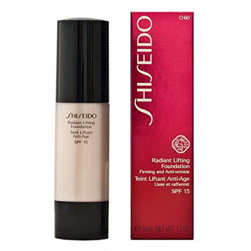 Shiseido - Fondo de maquillaje SMK radiant lifting foundation, O60 Natural Deep Ochre (0730852108660)