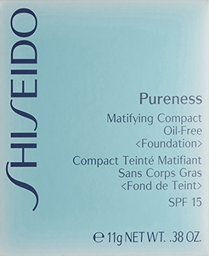 SHISEIDO PURENESS matifying compact #10-ligth ivory 11 gr