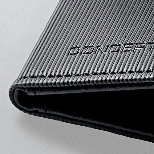 SIGEL CO901 Conceptum Tarjetero cartera, protección RFID y NFC, negro