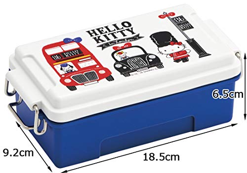 Skater Lunch Box Box contenitore di pranzo Ciao Kitty Sanrio Londra Made in Japan 500ml PCTN5