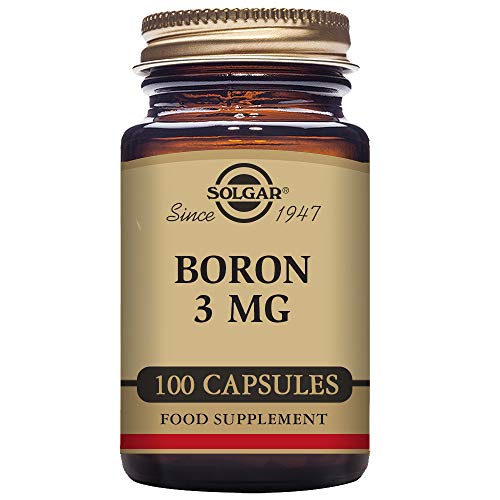 Solgar Boro Cápsulas vegetales de 3 mg - Envase de 100