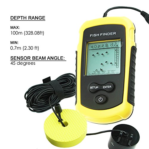 Sonda Detector / Buscador de peces para la pesca Fish Finder 100m (FF1108-1)