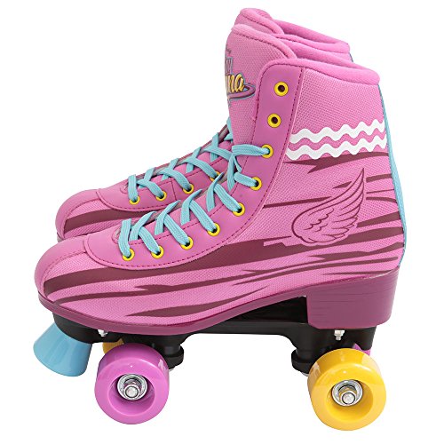 Soy Luna Soy Luna-YLU32310 Patines, Color Rosa/Amarillo, 34-35 (Giochi Preziosi Spagna YLU32310)