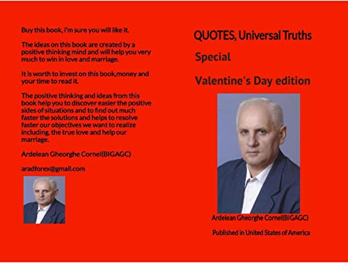 Special Valentine's Day edition: QUOTES, Universal Truths (English Edition)