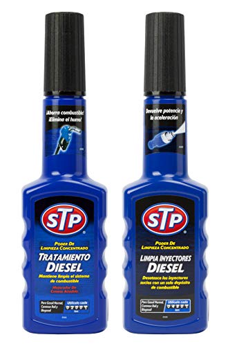 STP ZSTP04 Kit pre-ITV con Limpia Inyectores Coches Diésel, 200 ml