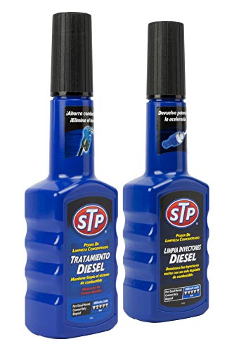 STP ZSTP04 Kit pre-ITV con Limpia Inyectores Coches Diésel, 200 ml