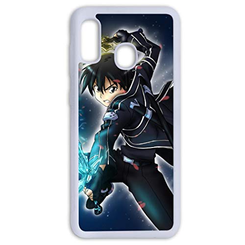 Sword Art Online TPC Cases - Carcasa para Samsung A20 y A30, Blanco, ONE_SIZE