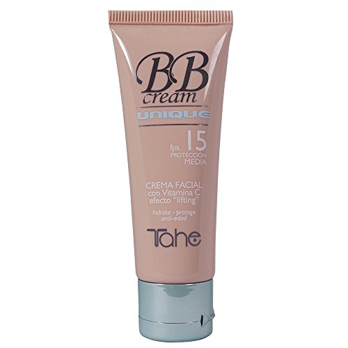 Tahe BB Cream Unique, Colour Control Efecto Lifting F.P.S 15. Hidrata, Protege y Disimula Imperfecciones, Nº 82, 50 ml