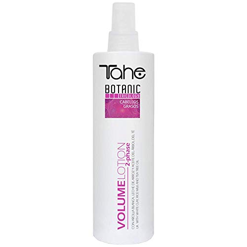 Tahe Volume Loción Voluminadora Anti-Grasa con Vitamina B5, Arcilla Blanca y Leche de Arroz 200 ml