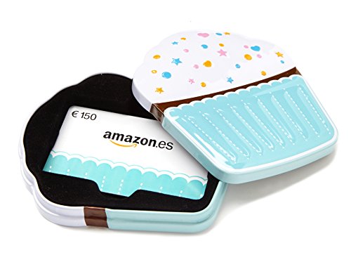 Tarjeta Regalo Amazon.es - €150 (Estuche Cupcake)