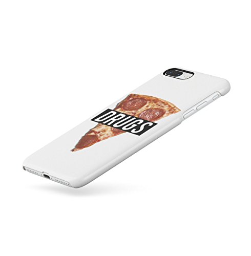 Tasty Pizza Slice Is My Drugs Case Compatible with Apple iPhone 7 Plus/iPhone 8 Plus Snap-On Hard Plastic Protective Shell Cover Carcasa