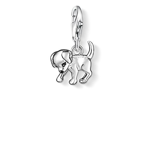 Thomas Sabo - Charm con Cierre para Mujer de Plata de Ley 925/1000