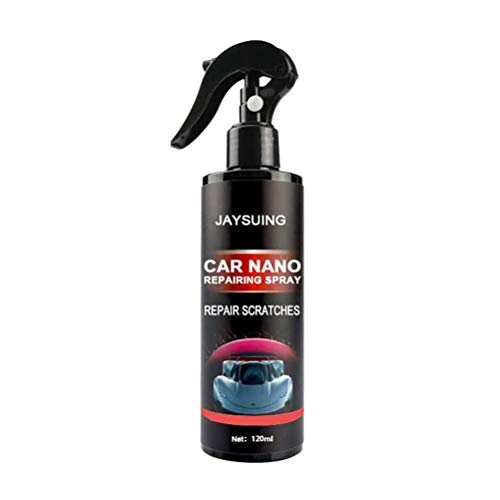 Tianbi Aerosol de Pulido Reparador de Arañazos Nano de 120 Ml Spray Removedor de Arañazos Spray de Protección de Pintura para Revestimiento Cera para Pulir Coches Removedor de Arañazos