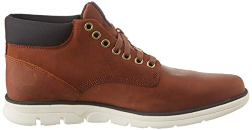 Timberland Bradstreet Leather Sensorflex, Botas Chukka para Hombre, Marrón MD Brown Full Grain, 40 EU