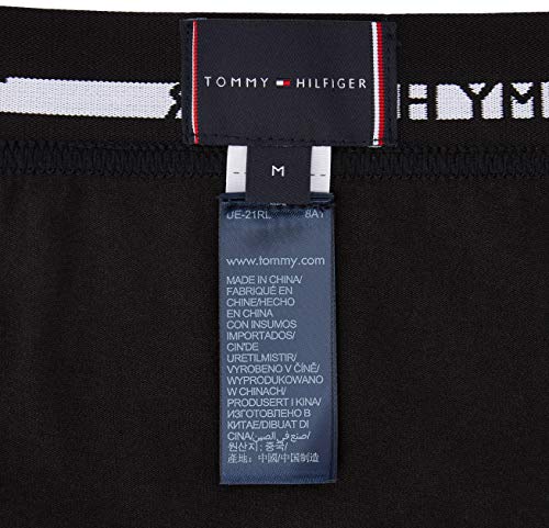 Tommy Hilfiger 3p Trunk Bóxers, Negro (Black 990), Large (Pack de 3) para Hombre