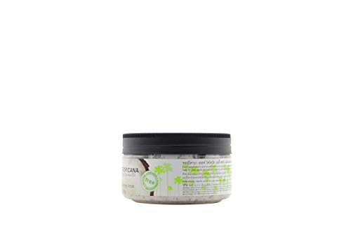 Tropicana Oil Natural Coco Peeling corporal 250 g | con aceite de coco, y Manteca de Karité Cáscaras polvo