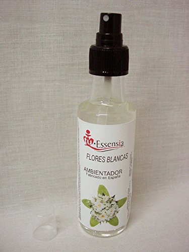 TU ESSENSIA AMBIENTADOR Spray Coche CASA Oficina 105ML PERFUMADOR Fragancia Olor Aroma Flores Blancas