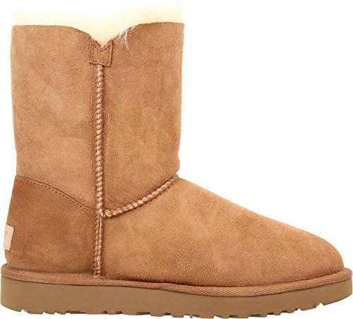 UGG Female Bailey Button II Classic Boot, Chestnut, 6 (UK)